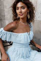Belle Maxi Dress Blue